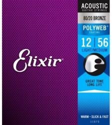 Elixir 12-56 80/20 Bronze Polyweb - Corzi Chitara Acustica (11075)