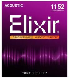 Elixir 11-52 PB Nanoweb - Corzi Chitara Acustica (16027)