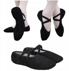 ASIS Gyerek Balettcipő Ritmikus Gimnasztika 34-ES Méret Fekete 21 CM (5905123269738)