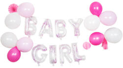 Amscan Baby Girl fólia lufi, léggömb szett (DPA9911779) - kiskincsek
