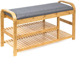 G21 Cipőtartó állvány G21 90 x 33 x 50 cm, bambusz (BOG21BAM10286)