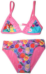 Global Licence Srl Disney Hercegnők kétrészes fürdőruha kislányoknak - virág mintával - világosrózsaszín - 110
