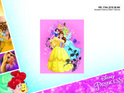 Global Licence Srl Disney Hercegnők polár takaró - 100 x 150 cm
