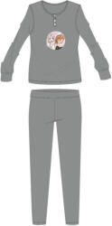 Global Licence Srl Disney Jégvarázs pamut flanel pizsama - téli vastag gyerek pizsama - szürke - 104