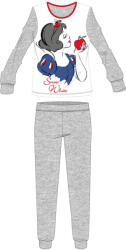 Global Licence Srl Disney Hófehérke női vékony pamut pizsama - jersey pizsama - világosszürke - XL