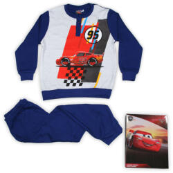 Global Licence Srl Téli pamut gyerek pizsama - Verdák - sötétkék - 116