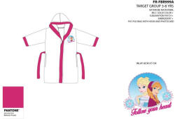 Global Licence Srl Frozen bathrobe - White
