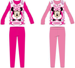 Global Licence Srl Disney Minnie egér pamut jersey gyerek pizsama - pink - 128