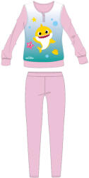 Global Licence Srl Baby Shark gyerek pizsama kislányoknak - jersey pamut pizsama - világosrózsaszín - 116