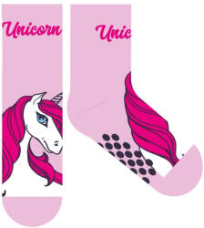 Global Licence Srl Unikornis csúszásgátlós teliplüss normál zokni gyerekeknek