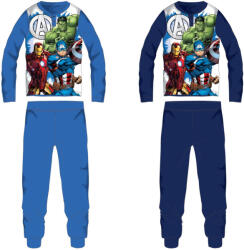 Global Licence Srl Bosszúállók pamut jersey gyerek pizsama - középkék - 122