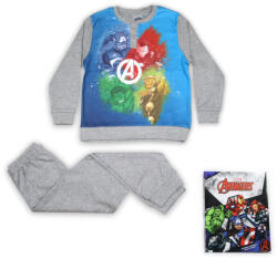 Global Licence Srl Téli pamut gyerek pizsama - Bosszúállók - szürke - 122