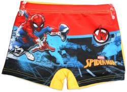 Global Licence Srl Pókember fürdő boxer kisfiúknak - Spiderman felirattal - sárga - 98