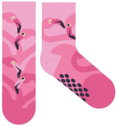 Global Licence Srl Flamingó csúszásgátlós teliplüss normál zokni gyerekeknek