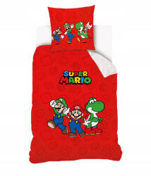 Carbotex SUPER MARIO ágyneműhuzat 140x200+70x90 - evidence
