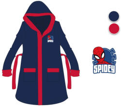 Global Licence Srl Pókember kapucnis pamut köntös gyerekeknek - sötétkék - 98-104