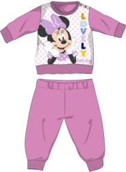 Global Licence Srl Disney Minnie egér baba polár pizsama - téli vastag pizsama - rózsaszín - 98