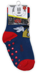 Global Licence Srl Csúszásgátlós gyerek bokazokni - Mickey egér - teliplüss - sötétkék - 27-30