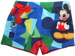 Global Licence Srl Disney Mickey egér fürdő boxer kisfiúknak - piros - 116