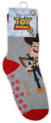 Global Licence Srl Csúszásgátlós gyerek bokazokni - Toy Story - teliplüss - szürke - 23-26