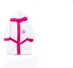 Global Licence Srl Gyerek köntös - Mikroszálas kapucnis - Jégvarázs - 134-140 - fehér