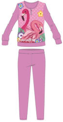 Global Licence Srl Flamingó téli vastag gyerek pizsama - pamut flanel pizsama - mályva - 104