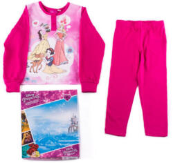 Global Licence Srl Hosszú vékony pamut gyerek pizsama - Disney Hercegnők - 128 - pink