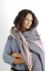 Global Licence Srl Cecilia Gallerani sál - 200x98 cm - farmerkék, csíkos