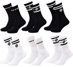 Global Licence Srl Lotto pamut sportzokni - 3 pár/csomag - fehér - 39-42