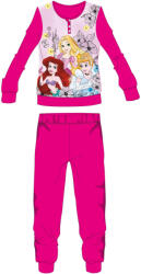 Global Licence Srl Disney Hercegnők polár pizsama - téli vastag gyerek pizsama - pink - 104