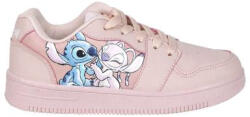 Cerdá Stitch&Angel rózsaszín prémium műbőr sportcipő