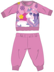 Global Licence Srl Unikornis téli vastag baba pizsama - pamut flanel pizsama - sötétrózsaszín - 86