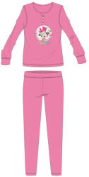 Global Licence Srl Disney Minnie egér téli pamut gyerek pizsama - interlock pizsama - rózsaszín - 110