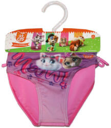 Global Licence Srl 44 Csacska macska fürdőruha alsó kislányoknak - rózsaszín - 116