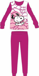 Global Licence Srl Snoopy női vékony pamut pizsama - jersey pizsama - pink - L