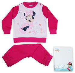 Global Licence Srl Téli vastag pamut baba pizsama - Minnie egér - pink - 80