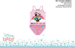 Global Licence Srl Disney Minnie egér baba egyrészes fürdőruha kislányoknak - világosrózsaszín - 92