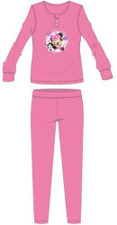 Global Licence Srl Disney Minnie egér pamut flanel pizsama - téli vastag gyerek pizsama - rózsaszín - 98