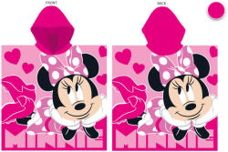 Global Licence Srl Disney Minnie egér 55x110 cm gyorsan száradó poncsó