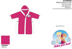 Global Licence Srl Frozen bathrobe - 5-6 years, 7-8 years