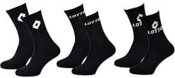 Global Licence Srl Lotto pamut sportzokni - 3 pár/csomag - fekete - 39-42