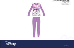 Global Licence Srl Disney Minnie egér női jersey pizsama - pamut pizsama - lila - XS