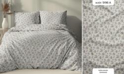 Karo Pamut ágyneműhuzat 140x200 krémszínű virágos cipzáras Karo pamut (2359296)