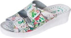 HIRSCH BIO 703/I Virágos női gyógypapucs (35-41)