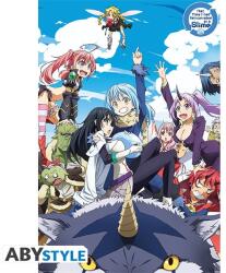 Abysse Corp That Time I Got Reincarnated as a Slime "S1 Main Cast" 52x38 cm poszter (ABYDCO669) - bestbyte