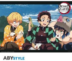 Abysse Corp Demon Slayer "Trio" 52x38 cm poszter (ABYDCO798) - officedepot