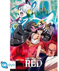 Abysse Corp One Piece RED "Movie poster" 91.5x61 cm poszter (GBYDCO194) - officedepot