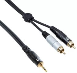 Bespeco Кабел Bespeco - EAYMSR150, 1.5 m, черен (EAYMSR150)