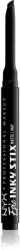 NYX Professional Makeup Epic Inky Stix tartós zselés szemhéjtus árnyalat 01 Black Screen 1 g