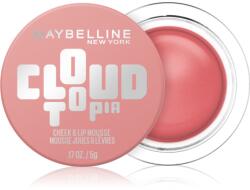 Maybelline New York CloudTopia matt krémes arcpírositó az arcra és a szájra árnyalat 09 Dreamy Dawn 5 g